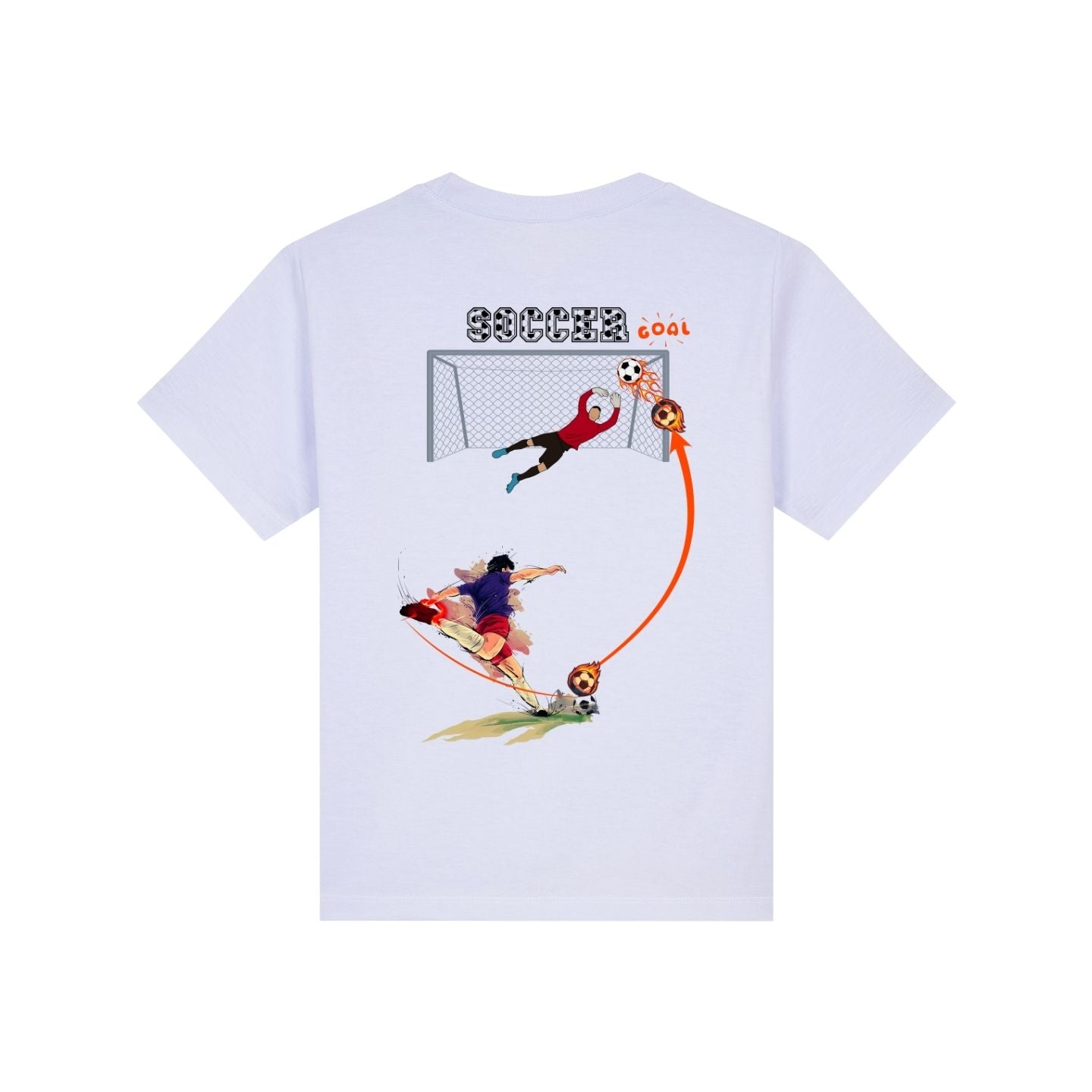 Kids Football T-shirt - Soccer Goal Tee