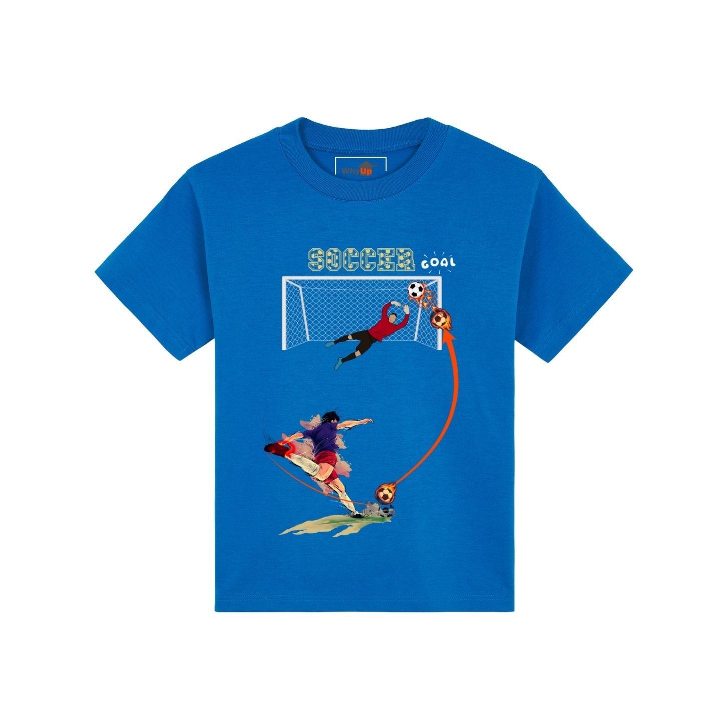 Kids Football T-shirt - Soccer Goal Tee