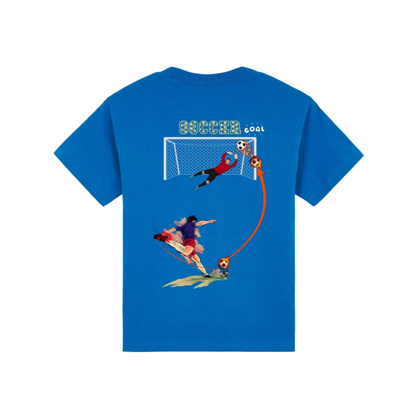 Kids Football T-shirt - Soccer Goal Tee