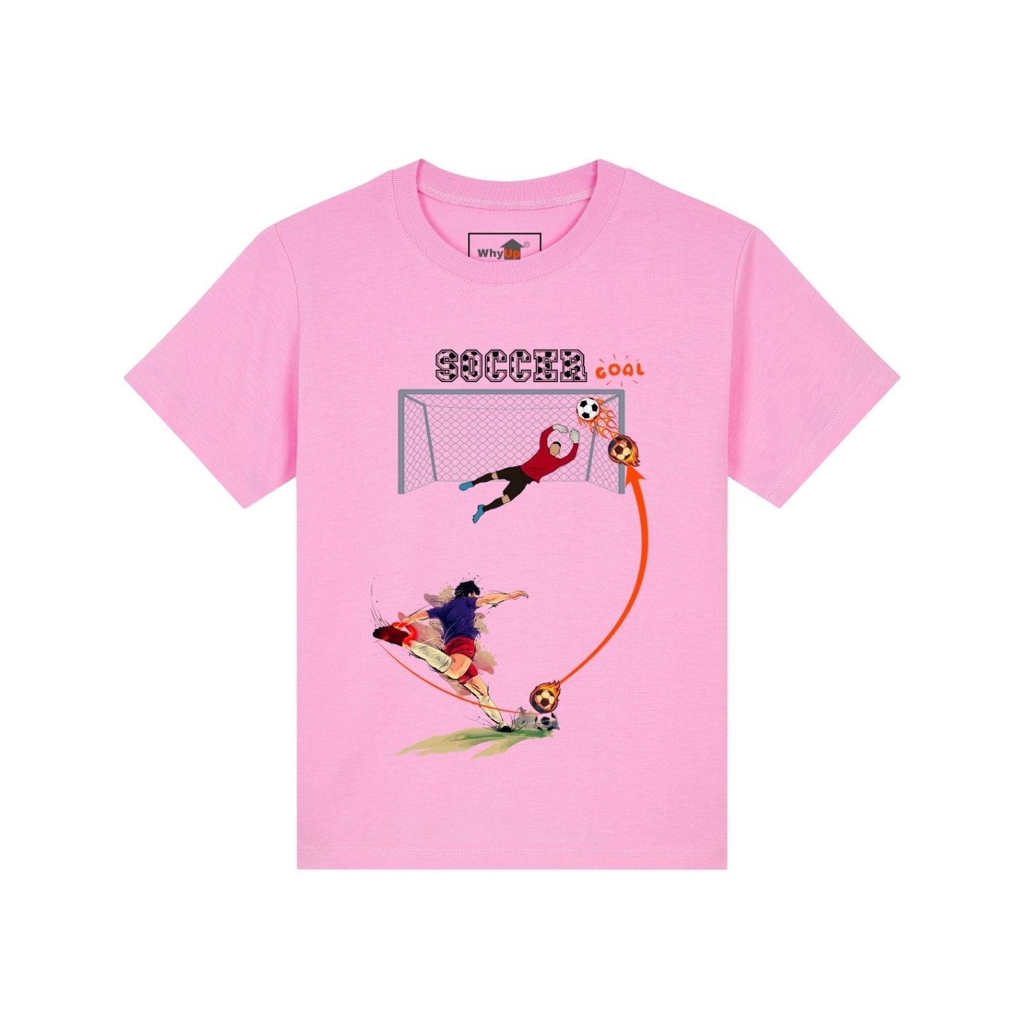 Kids Football T-shirt - Soccer Goal Tee