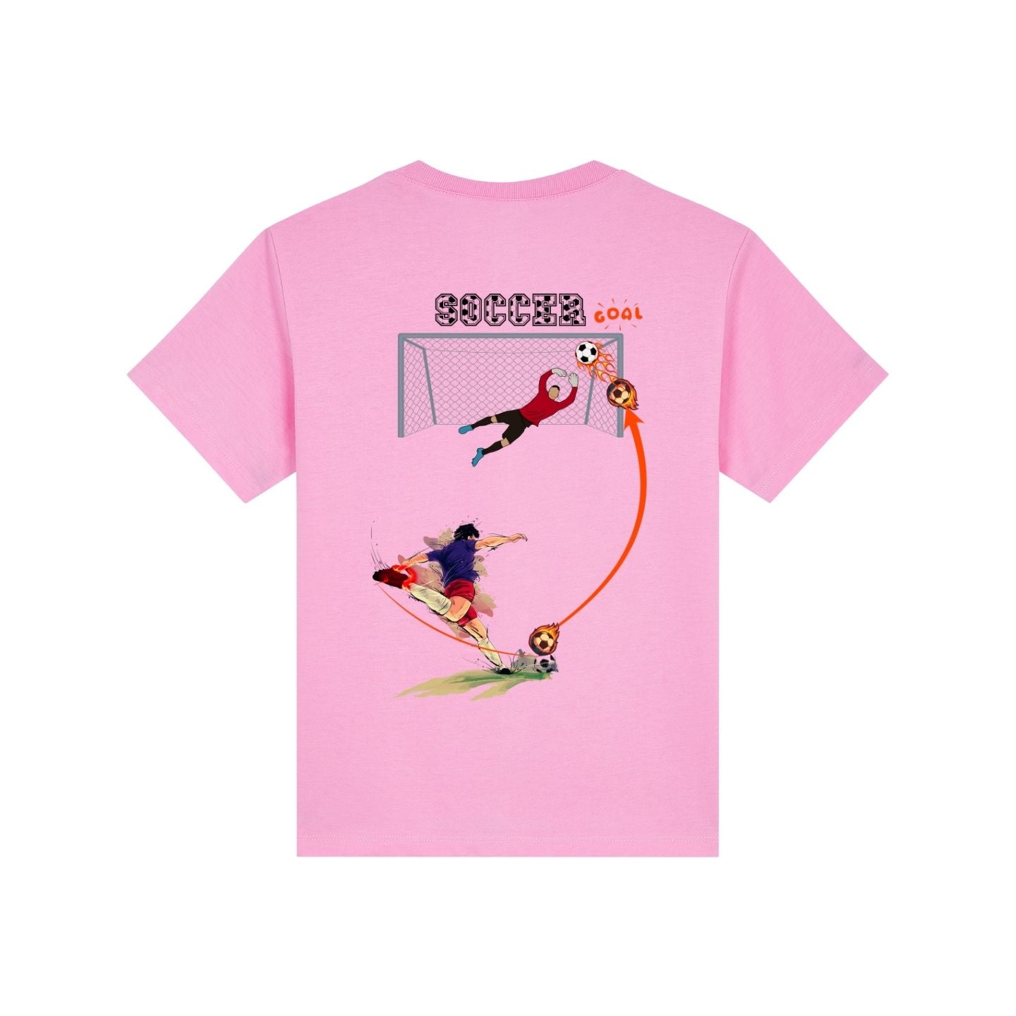 Kids Football T-shirt - Soccer Goal Tee
