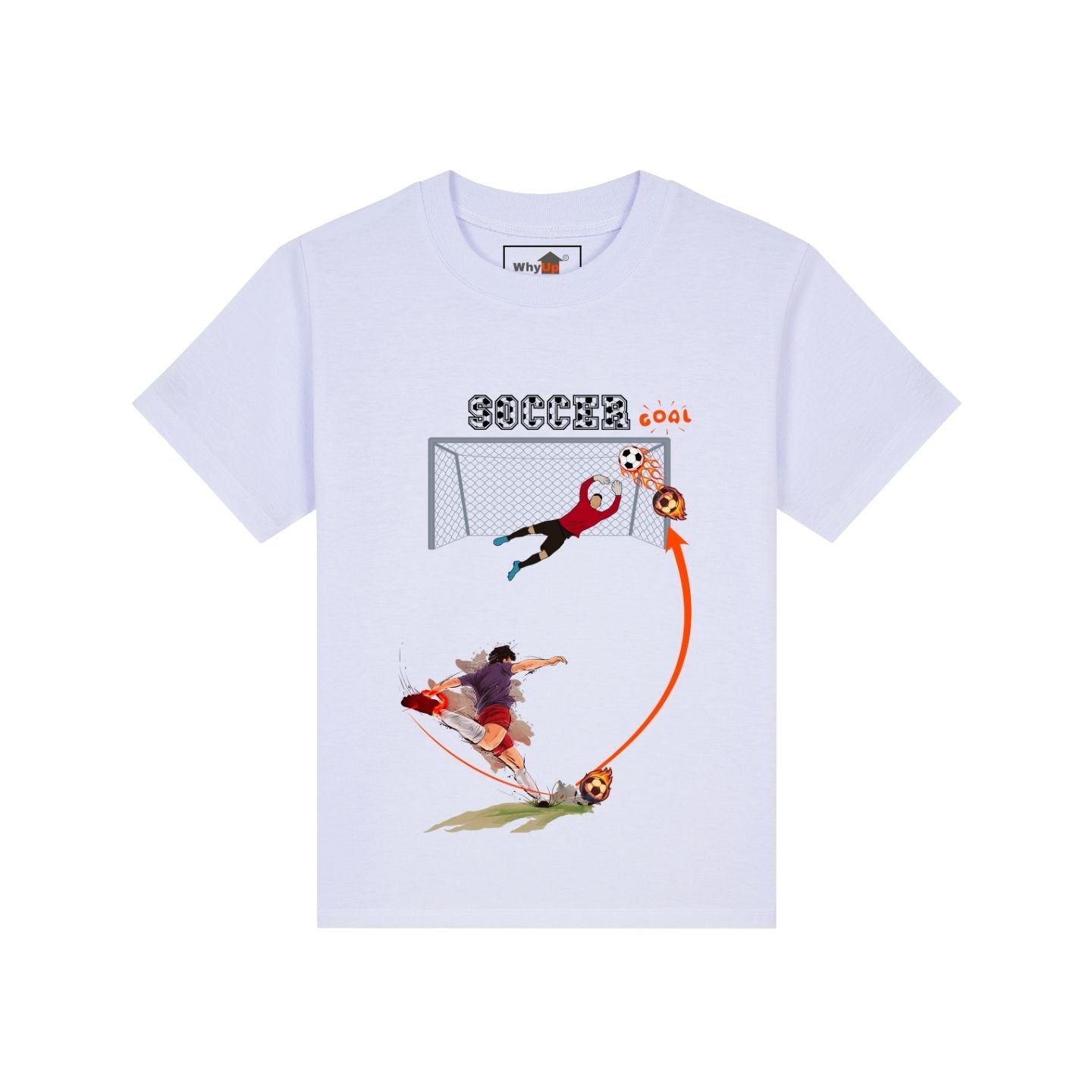 Kids Football T-shirt - Soccer Goal Tee