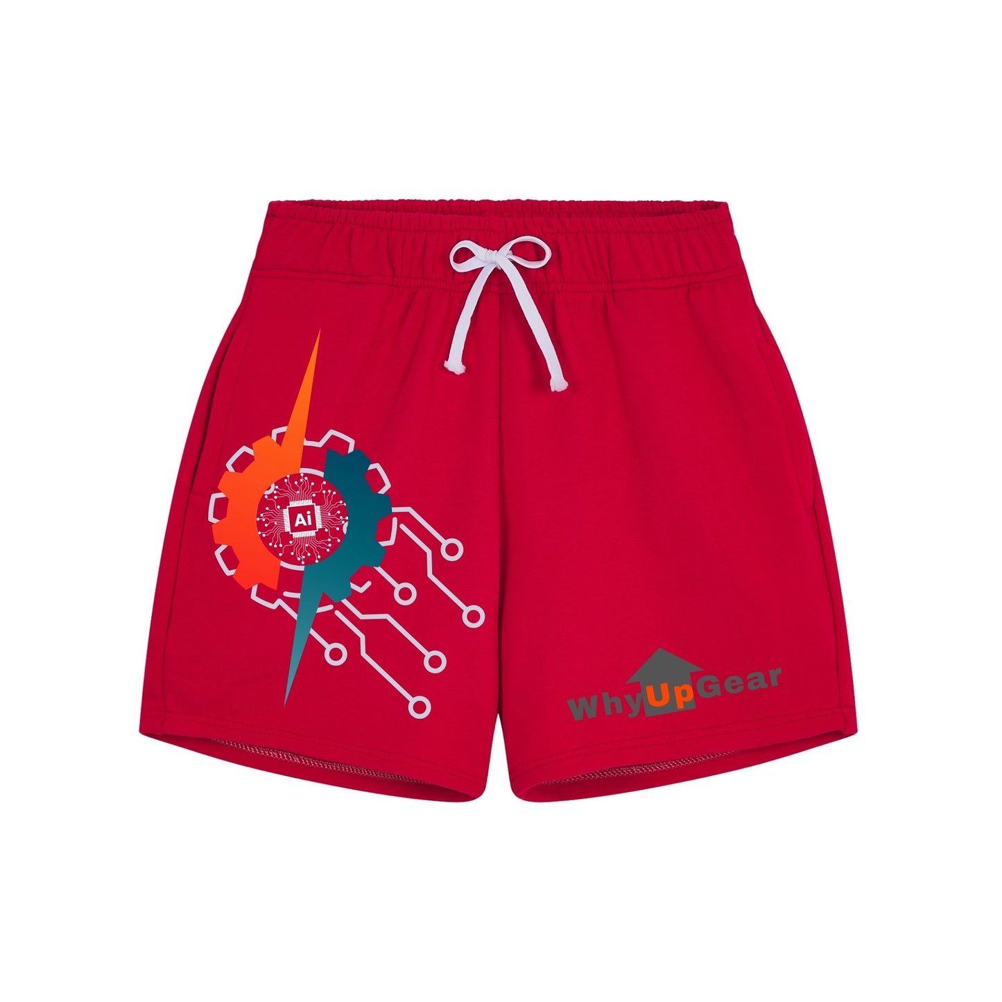 Classic Comfort Sweat Short - AI circuit and gear design