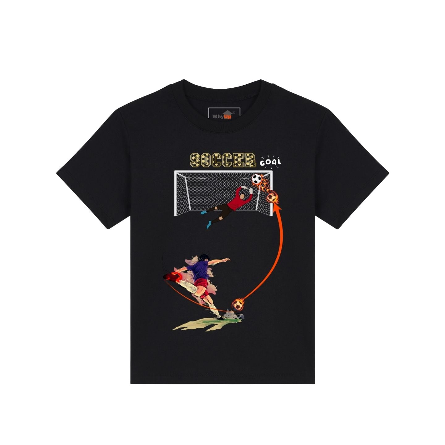Kids Football T-shirt - Soccer Goal Tee
